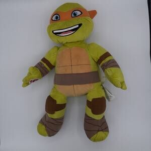 Build A Bear Teenage Mutant Ninja Turtles 18" Michelangelo Plush Stuffed TMNT